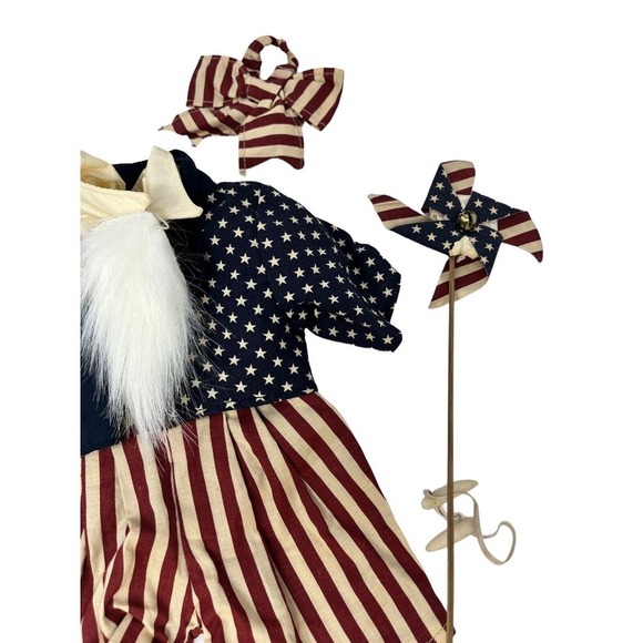 Tender Heart Treasure 12” Bear Doll Flag Fourth of July Independence Day Outfit - Picture 3 of 5
